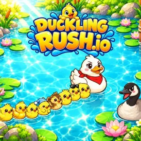 Play Duckling Rush.io free online